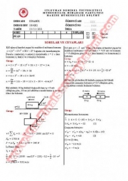 Dinamik Final Soruları Ve Cevapları-2011