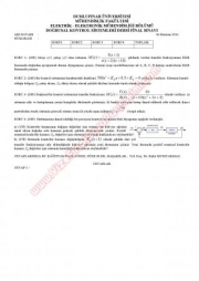 Dogrusal Kontrol Sistemleri Final Soruları -2013