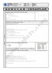 E.E.M İçin Bilgisayar Araçları Vize Soruları-2014