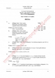 Ekonometri-1 Vize Soruları Ve Cevapları-2010