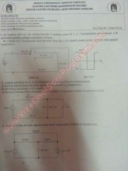 Elektrik Devreleri -1 Vize Soruları