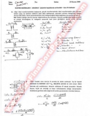 Elektrik Makinaları-1 Vize Soruları Ve Cevapları-2008