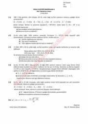 Elektrik Makinaları -2 Not Yükseltme Soruları -2014