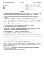 Elektrik Ve Manyetizma Vize Soruları Ve Cevapları -2016