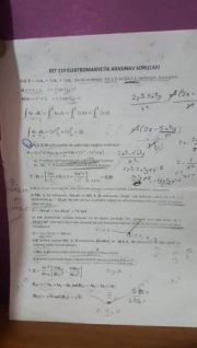 Elektromanyetik Vize Soruları
