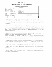 Elementary Number Theory 2 First Midterm Exam Questions