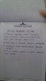 Endüstri Sosyolojisi Vize Soruları