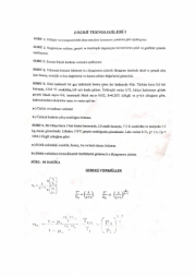 Enerji Teknolojileri -1 Vize Soruları ve Cevapları