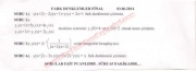 Fark Denklemleri Final Soruları Ve Cevapları-2014