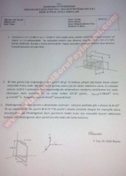Fizik 2 Final Soruları - 2014