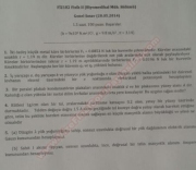 Fizik -2 Final Soruları - 2014