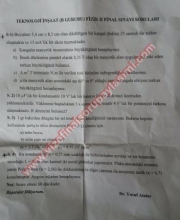 Fizik-2 Final Soruları-2015