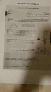 Fizik Lab -1 Final Soruları