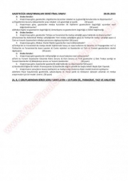 Gazetecilik Araştırmaları Final Soruları