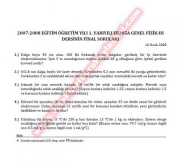 Genel Fizik-3 Final Soruları Ve Cevapları-2008