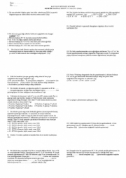 Genetik-1 Final Soruları 2010