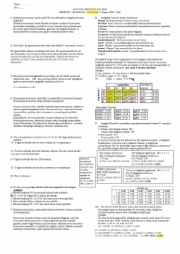 Genetik-1 Vize Soru ve Cevapları 2009