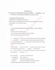 Genetik Dersi Vize Soruları