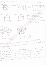 Grafik Teorisi Dersi Vize Soru Çözümleri