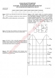 Güç Elektroniği Final Soruları -2010