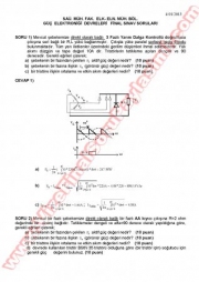 Güç Elektroniği Final Soruları Ve Cevapları-2013
