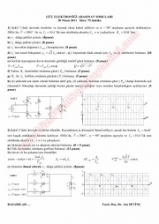 Güç Elektroniği Vize Soruları Ve Cevapları -2011