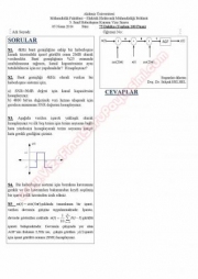 Haberleşme Kuramı Dersi Vize Soruları 2 2014