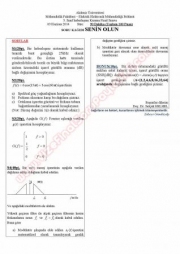 Haberleşme Kuramı Final Soruları 2014