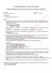 Harita Projeksiyonları Vize Soruları Ve Cevapları