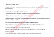 İmal Usulleri Final Soruları Ve Cevapları-2011