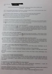 İş Hukuku Final Soruları