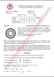 Isı Transferi Final Soruları Ve Cevapları