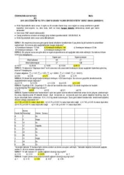 Klinik Biyoistatistik Sınavı