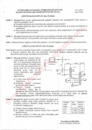 Makina Elemanları-2 Bütünleme Soruları Ve Cevapları