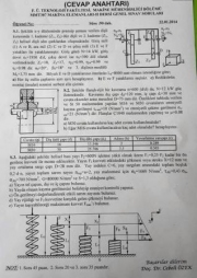 Makina Elemanları-2 Final Soruları
