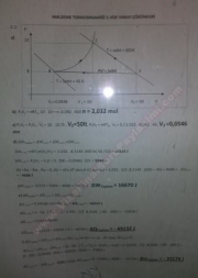 Malzeme Termodinamiği Vize Soruları ve Çözümleri