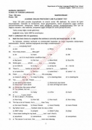 Marmara Üniversitesi İngilizce Muafiyet Soruları Ve Cevapları