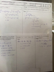 Matematik -2 Bütünleme Soruları ve Cevapları -2016