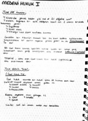 Medeni Hukuk ( AÖF )
