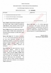 Mikrodalga Tekniği Vize Soruları 2010