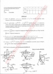 Mühendislik Matematiği Final Soruları