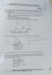 Mühendislik Mekaniği-1 Final Soruları