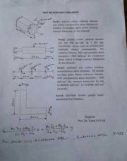 Mukavemet-2 Vize Soruları