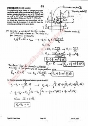 Physics-2 Final Questions and Solutions 2000