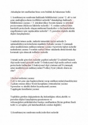 Protetik Diş Tedavisi Çalışma Soruları 2
