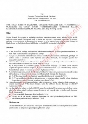 Roma Hukuku Bitirme Soruları Ve Cevapları-2014