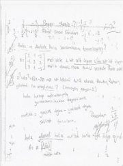 Sayısal Analiz Final Soruları