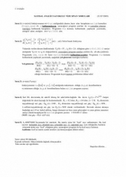 Sayısal Analiz Vize Soruları