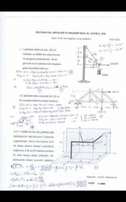 Statik-2 Vize Soruları