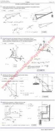 Statik Dersi Bütünleme Soruları Ve Çözümleri